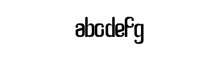 ABCDEFG smart watch Font