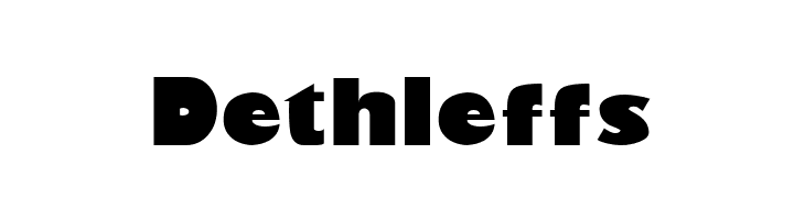 Dethleffs Gardenparty Font