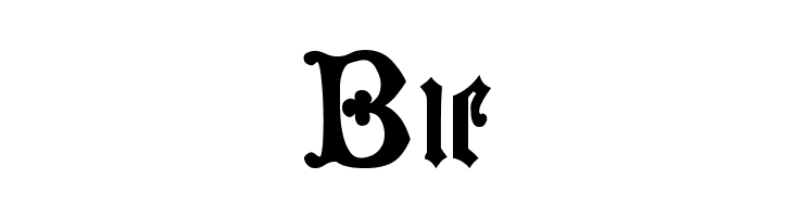 German-Blackletters--15th-c-  Free Fonts Download