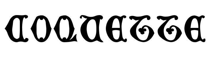 German-Blackletters--15th-c-  Free Fonts Download