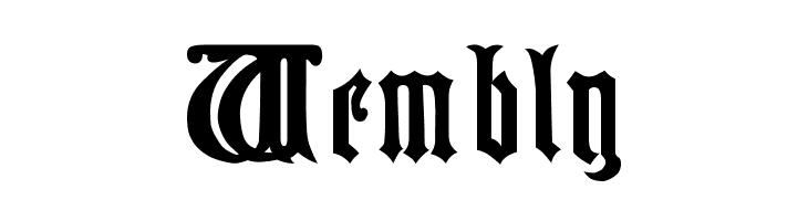 German-Blackletters--15th-c-  Free Fonts Download