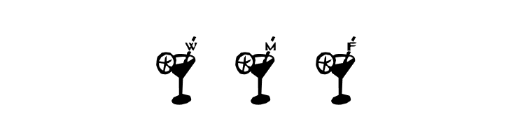 Dry Martini  Free Fonts Download