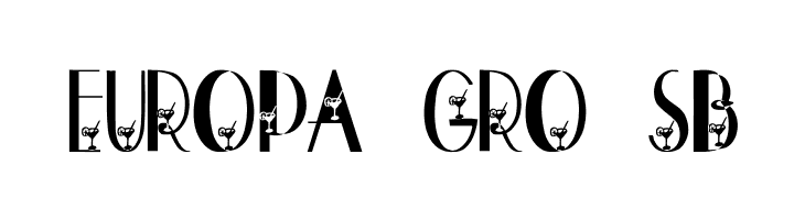 Dry Martini  Free Fonts Download