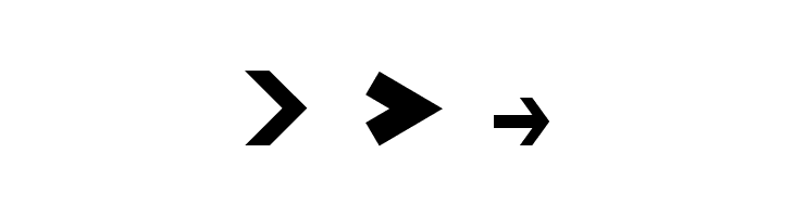 Arrow Symbols 1  Free Fonts Download
