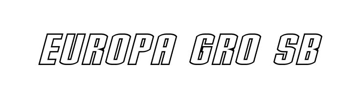 Stark Hollow Italic  Free Fonts Download