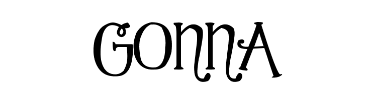 GONNA 2Peas Mister Giggles Font