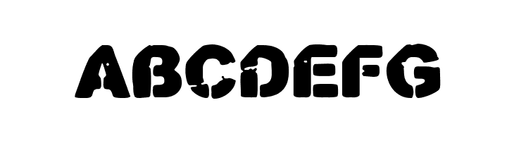 CF Stencil O Rama Stamp Regular  Free Fonts Download
