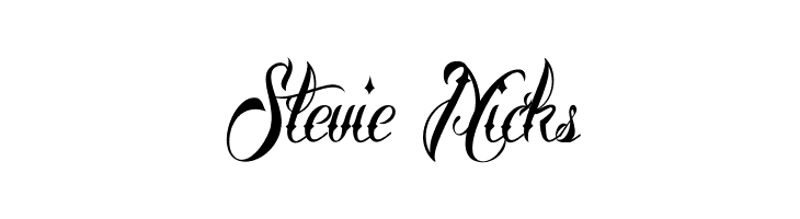 Stevie%2BNicks Brother Tattoo Font