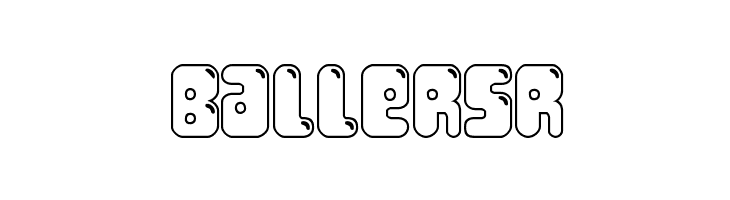 Bubble Butt Outline Regular  Free Fonts Download