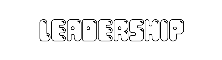 Bubble Butt Outline Regular  Free Fonts Download