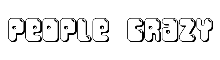 Bubble Butt 3D Regular  Free Fonts Download