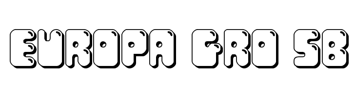 Bubble Butt 3D Regular  Free Fonts Download