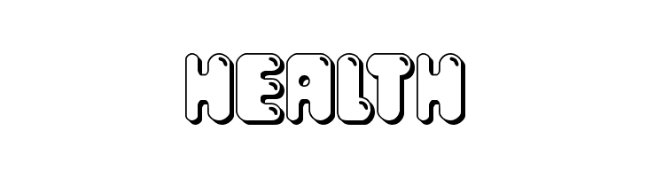 Bubble Butt 3D Regular  Free Fonts Download