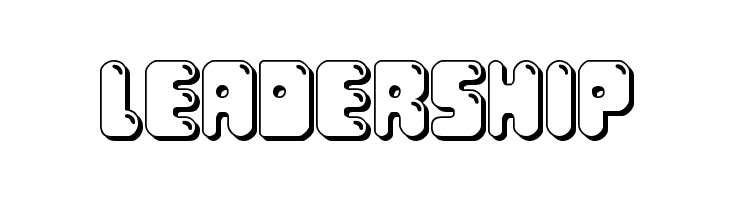 Bubble Butt 3D Regular  Free Fonts Download