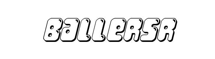 Bubble Butt 3D Italic  Free Fonts Download