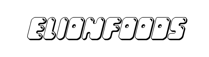 Bubble Butt 3D Italic  Free Fonts Download