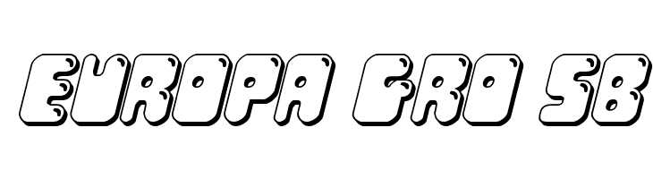 Bubble Butt 3D Italic  Free Fonts Download