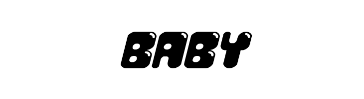 Bubble Butt Expanded Italic  Free Fonts Download