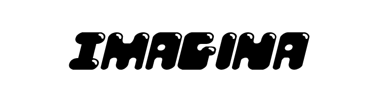 Bubble Butt Expanded Italic  Free Fonts Download