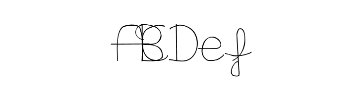 Aaron's Handwriting  Free Fonts Download