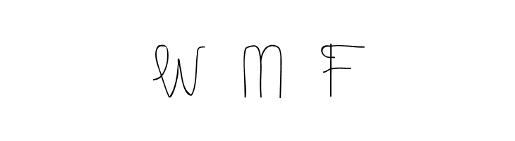 Aaron's Handwriting  Free Fonts Download