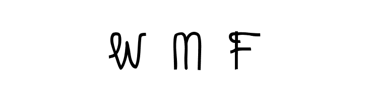 Aaron's Handwriting Bold  Free Fonts Download