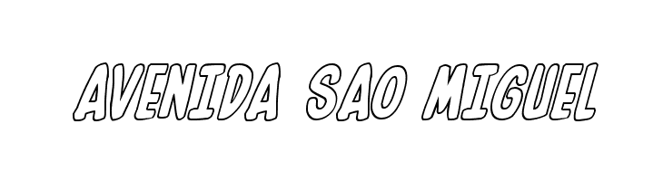 In-House Edition Outline Italic  Free Fonts Download