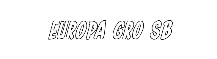 In-House Edition Outline Italic  Free Fonts Download