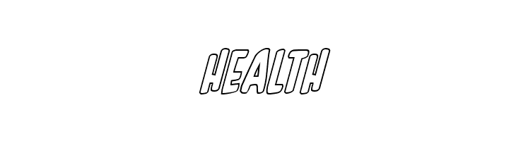 In-House Edition Outline Italic  Free Fonts Download