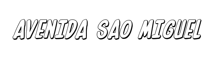 In-House Edition 3D Italic  Free Fonts Download