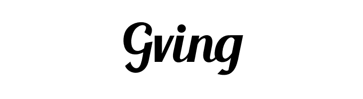 Gving BlendaScript Font