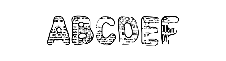 CF Bad News Regular  Free Fonts Download