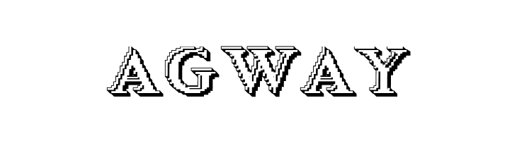 Blockstepped 3D  Free Fonts Download