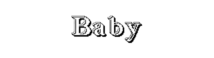 Blockstepped 3D  Free Fonts Download