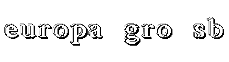 Blockstepped 3D  Free Fonts Download