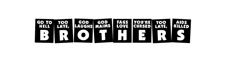 God Hates Westboro  Free Fonts Download
