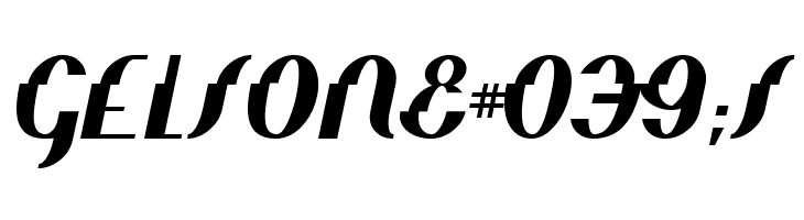 Elephant man Italic  Free Fonts Download