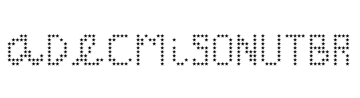 Counting Stars Regular  Free Fonts Download