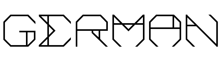 GERMAN aurora Font
