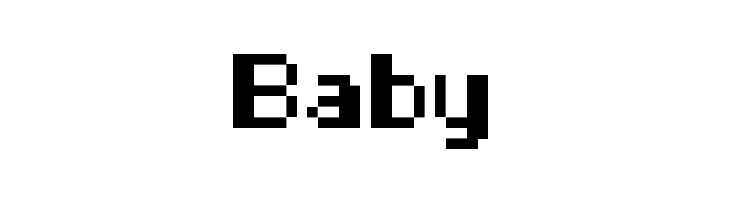 Half Bold Pixel-7  Free Fonts Download
