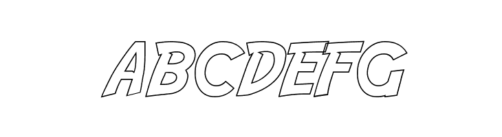 Adventure Outline  Free Fonts Download