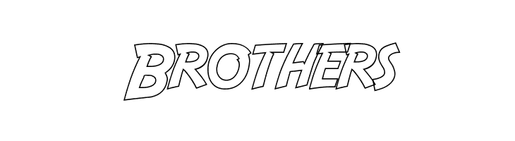 Adventure Outline  Free Fonts Download