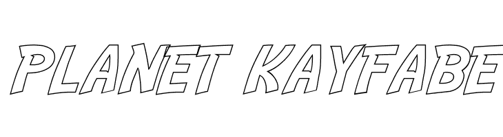 Adventure Outline  Free Fonts Download