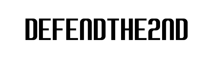 DEFENDTHE2ND Rvaturecu Regular Font