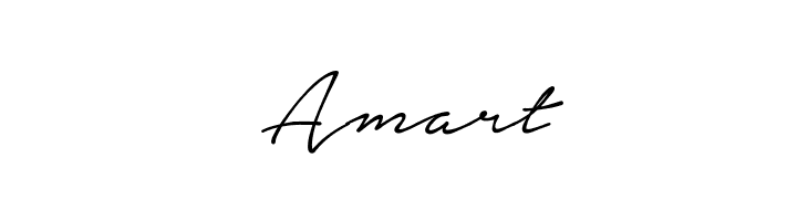 Amart Notera Personal Use Only Font