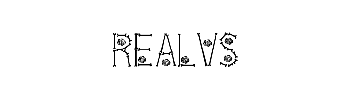 Bones  Roses Thin  Free Fonts Download