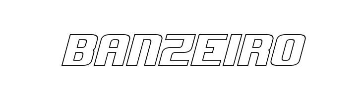 Clark Hollow Italic  Free Fonts Download