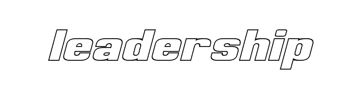 Clark Hollow Italic  Free Fonts Download