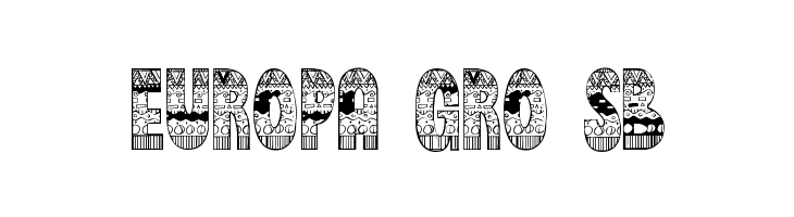 BrinetextPattern-Regular  Free Fonts Download