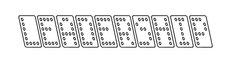 Domino smal kursiv omrids  Free Fonts Download